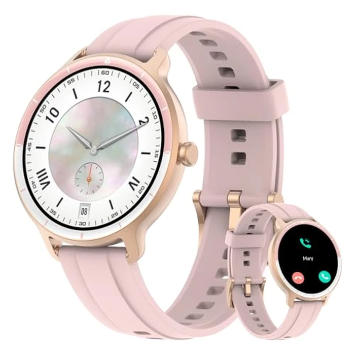 Smart Watch for Men Women, Bluetooth Calling, 1.27" HD Touchscreen Fitness Tracker, 100+ Sports Modes, AI Built-in, Heart Rate/Sleep/Step/SpO2 Monitor, IP68 Waterproof, Smartwatch for Android iPhone by YMZ - Used - Good condition