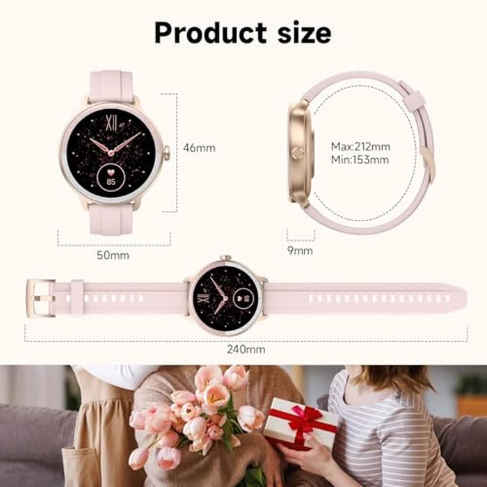 Smart Watch for Men Women, Bluetooth Calling, 1.27" HD Touchscreen Fitness Tracker, 100+ Sports Modes, AI Built-in, Heart Rate/Sleep/Step/SpO2 Monitor, IP68 Waterproof, Smartwatch for Android iPhone by YMZ - Image 9