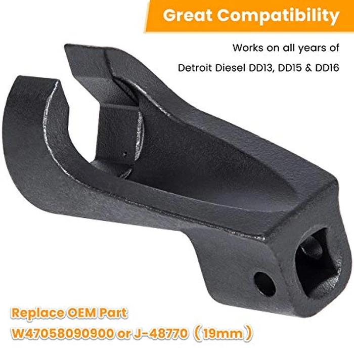 For Detroit Diesel DD15 DD16 Engine Camshaft Timing Tool TDC Locating Pin Brake Adjustment Tool Barring Tool Fuel Line Socket Heavy Duty W47058090900 W470589104000 W470589001500 J 46392 W470589046300 by E-cowlboy - Image 6