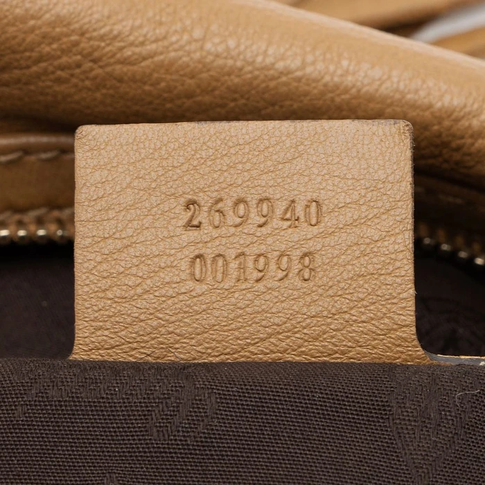 Gucci Leather Sienna Medium Hobo - Leather - Brown by Gucci - Image 6