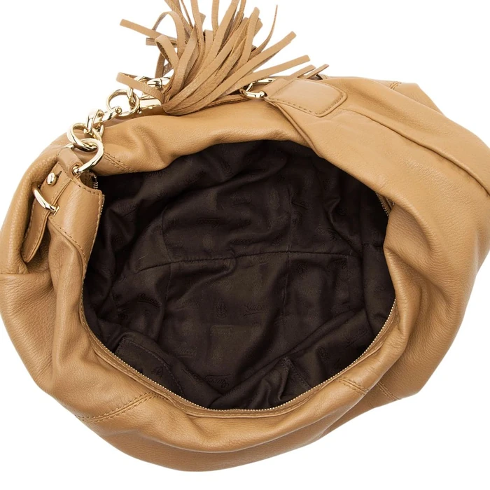 Gucci Leather Sienna Medium Hobo - Leather - Brown by Gucci - Image 7