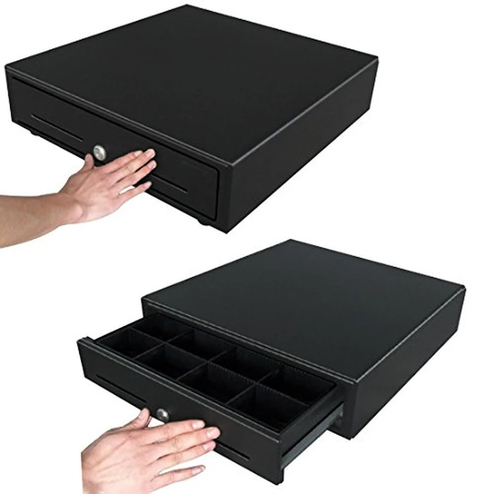 HONEY BEAR Cash Drawer 16 Inch, Heavy Gauge Steel, 4 Bills & 8 Coins Tray - Push Open, Manual Open by HONEY BEAR - Used - Like New condition - CA$52.22