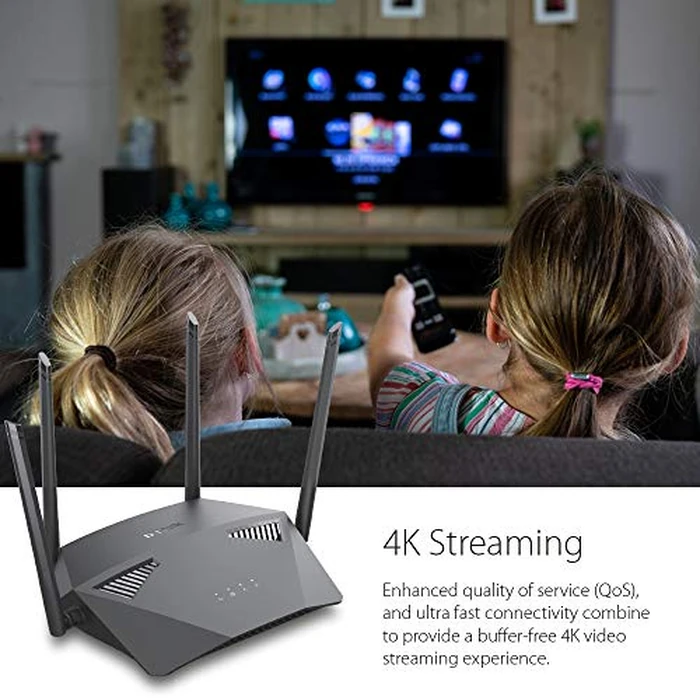 D-Link Smart AC1900 High-Power Gigabit Router with Voice Control w/Amazon Alexa or Google Assistant, Enhanced Parental Controls, MU-MIMO Router, Dual Band (DIR-1950) by D-Link - Image 3