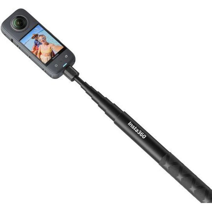 Insta360 Invisible Selfie Stick (114cm) - Black by Insta360 - Image 1