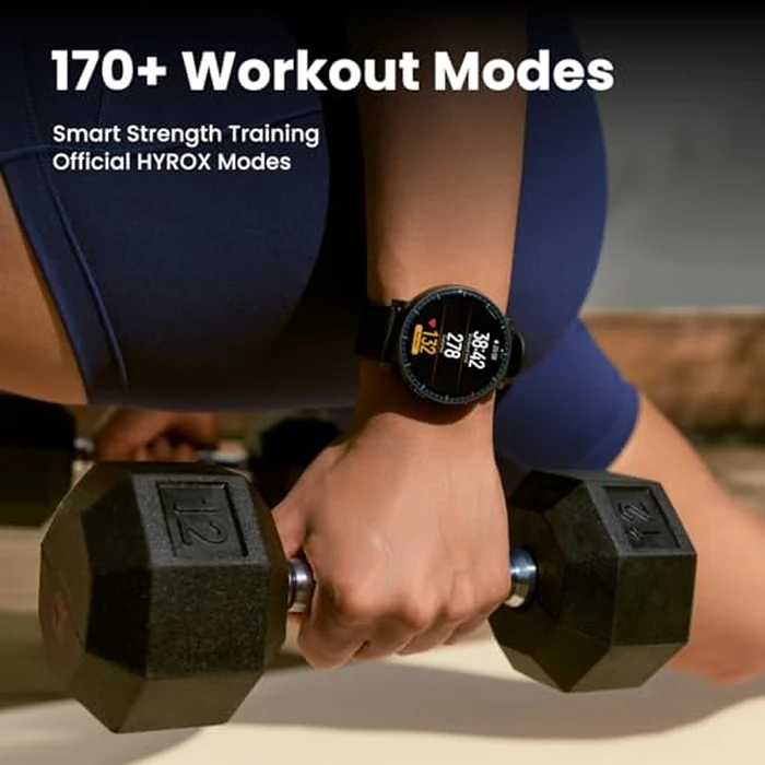 Amazfit Active Max Smart Watch 1.5" AMOLED Display, 25-Day Battery, Offline Maps, GPS, 4GB Storage, 170+ Sport Modes, 5 ATM Water Resistant, Heart Rate & Sleep Fitness Tracker for Android & iPhone by Amazfit - Image 5