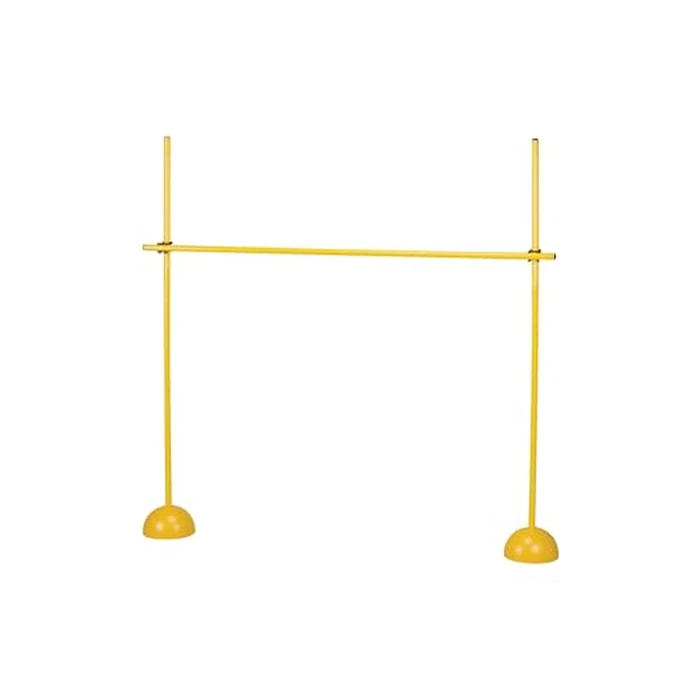 Champion Sports Outdoor Sports Agility Pole Set, 4 Hurdles , 60" inches, Yellow by Champion Sports - Image 2
