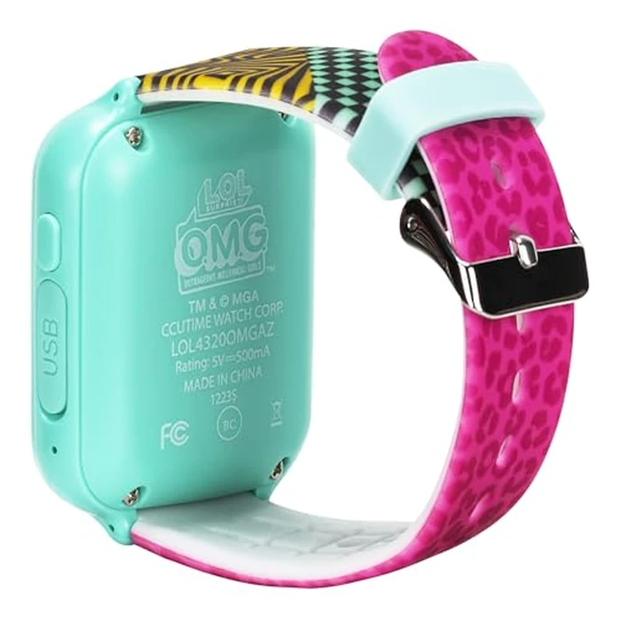 L.O.L. Surprise OMG Kids Smart Watch with Touchscreen Selfie Camera Voice Recorder Calculator and Step Counter - Includes 10 Stylish Watch Faces and Built-In Games - Fits Wrist Sizes 5.5" to 8" by Accutime - Image 4