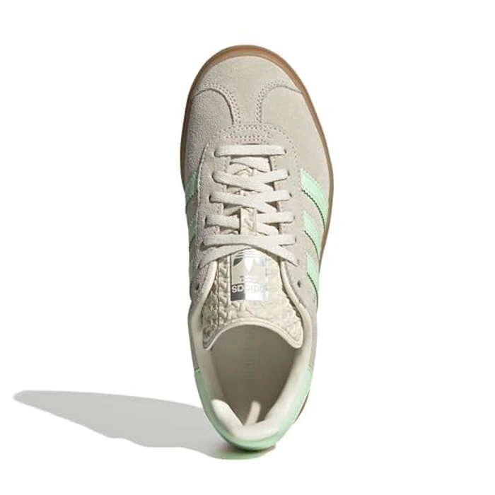 adidas Gazelle Bold J Big Kid Shoes, Cloud White/Night Indigo/Core White, Size 6 by adidas - Image 2