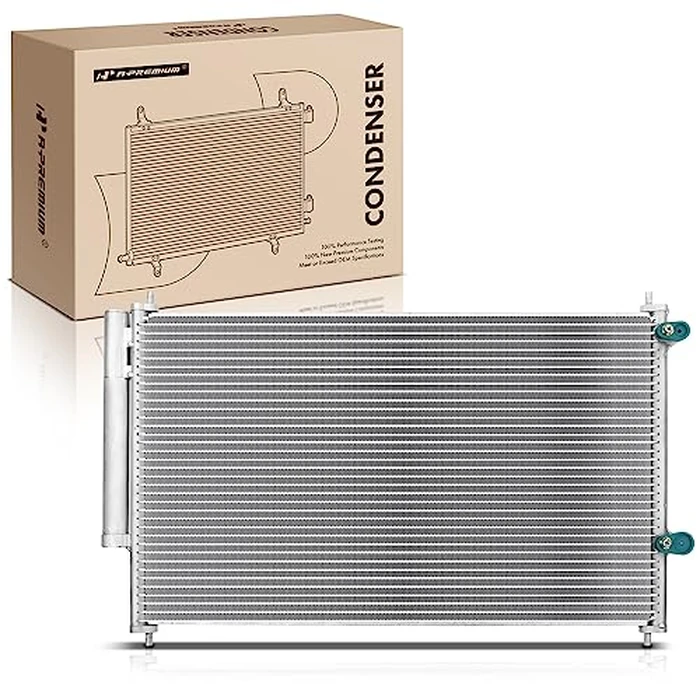 A-Premium Air Conditioning A/C Condenser Compatible with Toyota Corolla 2009-2019 & Pontiac Vibe 2009-2010 & Scion xB 2008-2015, Replace# 8845002330 by A-Premium - Image 1