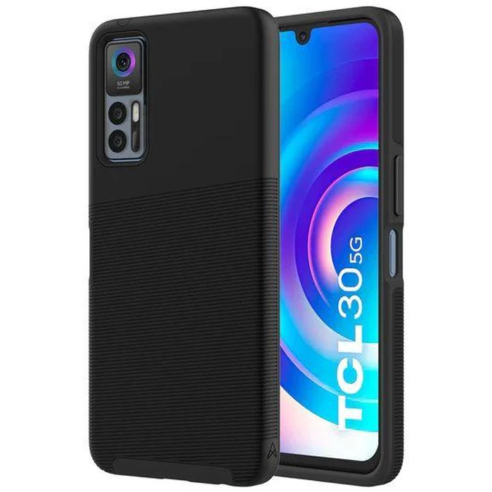 Axessorize PROTech Plus Phone Case for TCL 30 5G - Black by Axessorize - Refurbished - Brand New condition - US$8.28