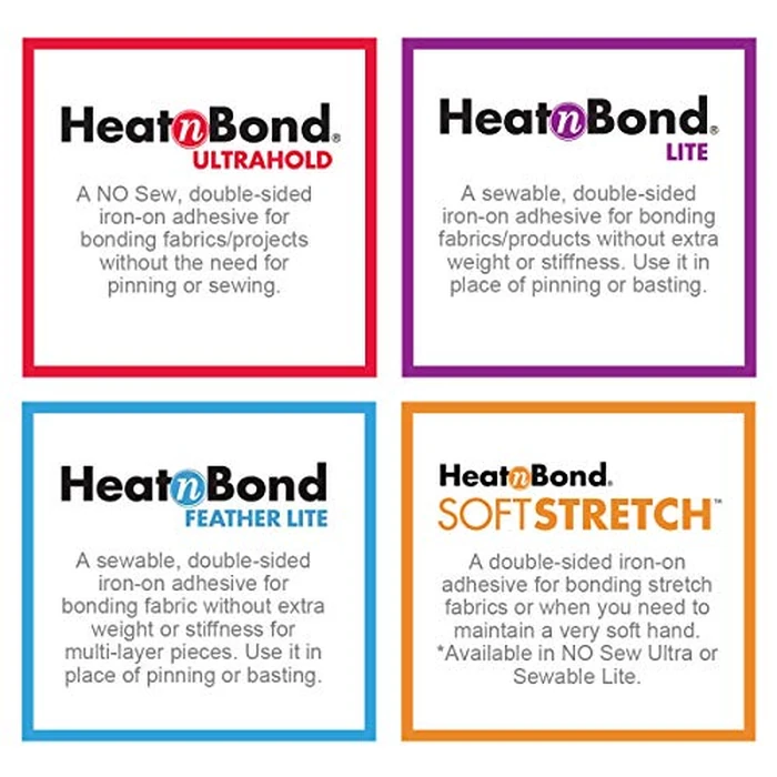 HeatnBond UltraHold Iron-On Adhesive Value Pack, 17 Inches x 5 Yards, White by HeatnBond - Image 4