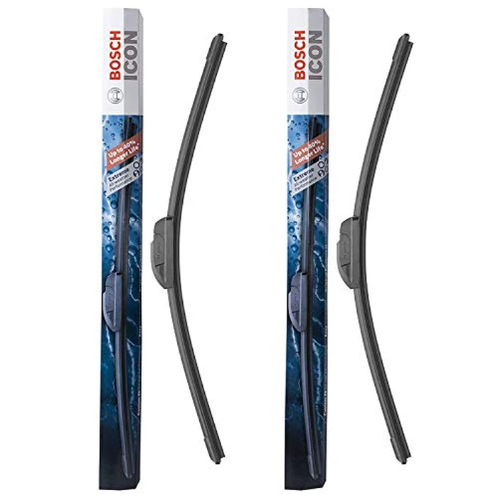 BOSCH 26A20A ICON Beam Wiper Blades - Driver and Passenger Side - Set of 2 Blades (26A & 20A) by Bosch - Image 4