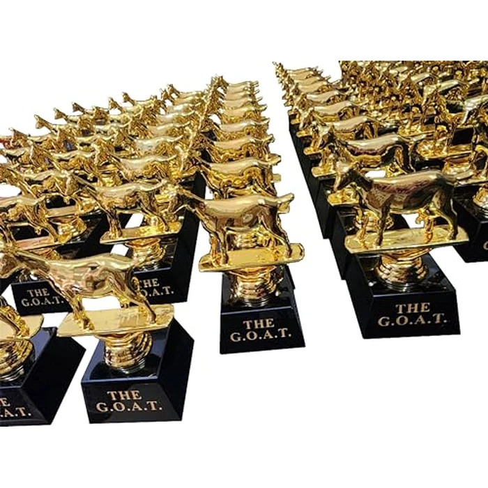 Fancy Pants FunTime Goat Trophy 5" Greatest of All Time Trophy (G.O.A.T) Gold Goat Trophy Reward Gag Gift by Fancy Pants FunTime - Image 6