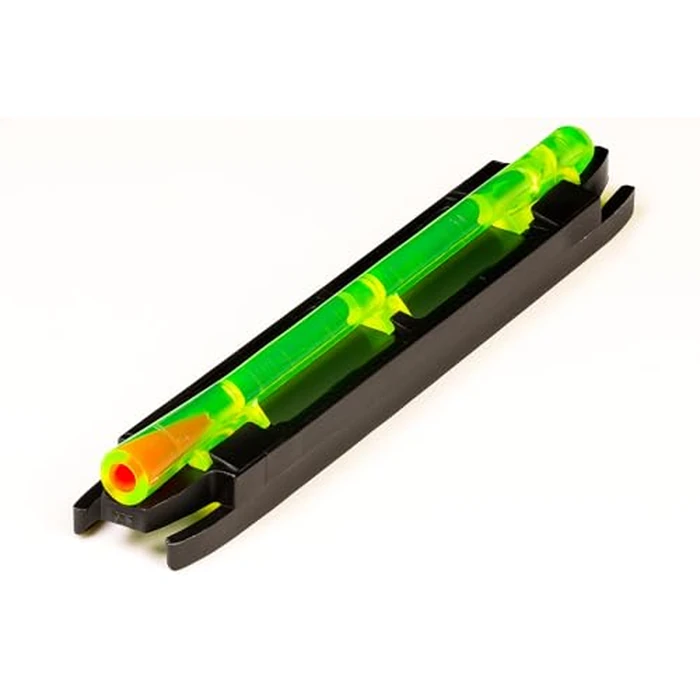 HIVIZ M-Series Magnetic Shotgun Sight - Front Sight for Most Ribbed Shotguns - Includes Interchangeable LitePipes in Green, Red & Two-Tone - Magnetic Snap-On Base - Fits Multiple Rib Widths by HIVIZ - Image 1