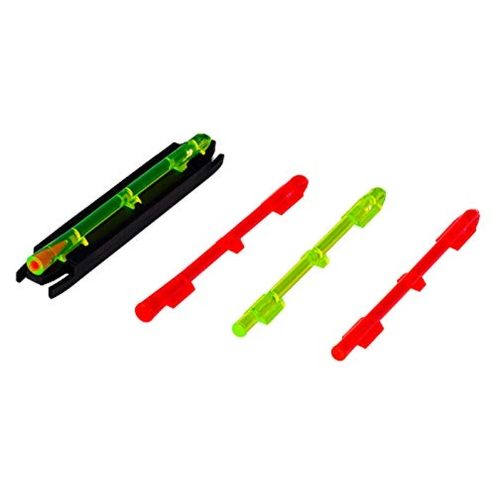 HIVIZ M-Series Magnetic Shotgun Sight - Front Sight for Most Ribbed Shotguns - Includes Interchangeable LitePipes in Green, Red & Two-Tone - Magnetic Snap-On Base - Fits Multiple Rib Widths by HIVIZ - Image 2