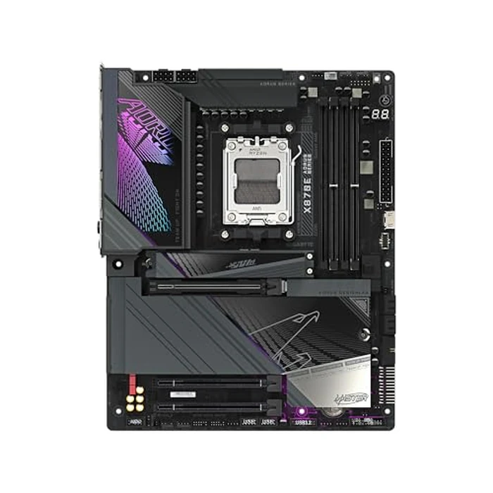 GIGABYTE X870E AORUS Master AMD AM5 LGA 1718 Motherboard, ATX, DDR5, 4X M.2, PCIe 5.0, USB4, WIFI7, 5GbE LAN, EZ-Latch, 5-Year Warranty by GIGABYTE - Image 4
