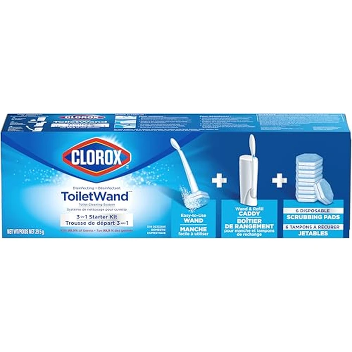 Clorox Disinfecting ToiletWand, Toilet Cleaning System, Starter Kit by Clorox - Image 2