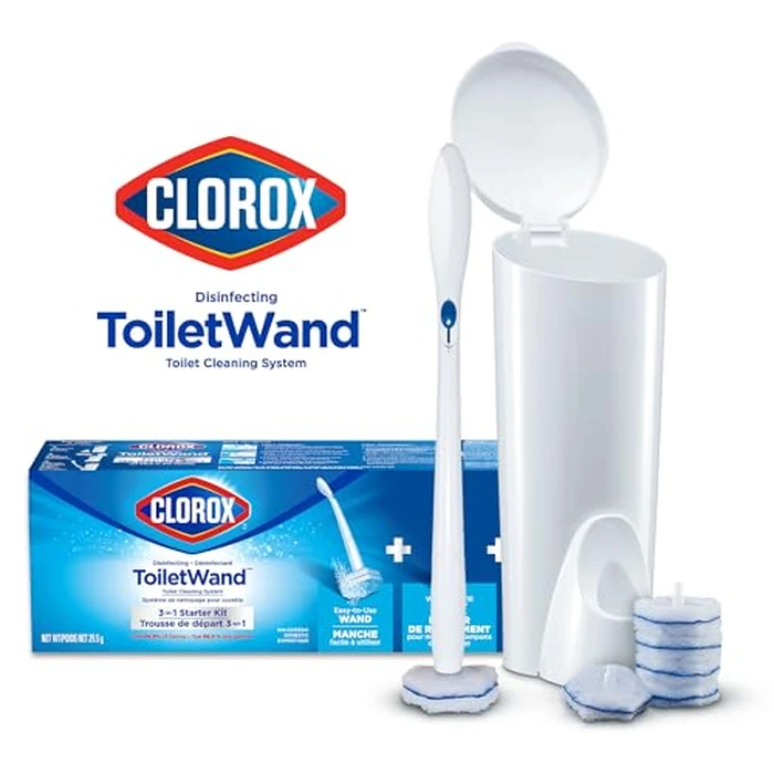 Clorox Disinfecting ToiletWand, Toilet Cleaning System, Starter Kit by Clorox - Image 4