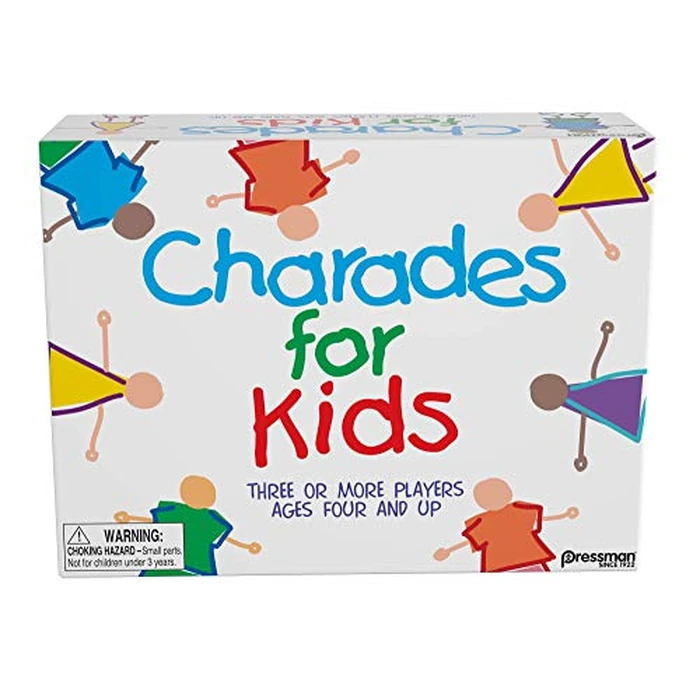 Pressman Charades for Kids -- The 'No Reading Required' Family Game, 5" by Pressman - Image 1