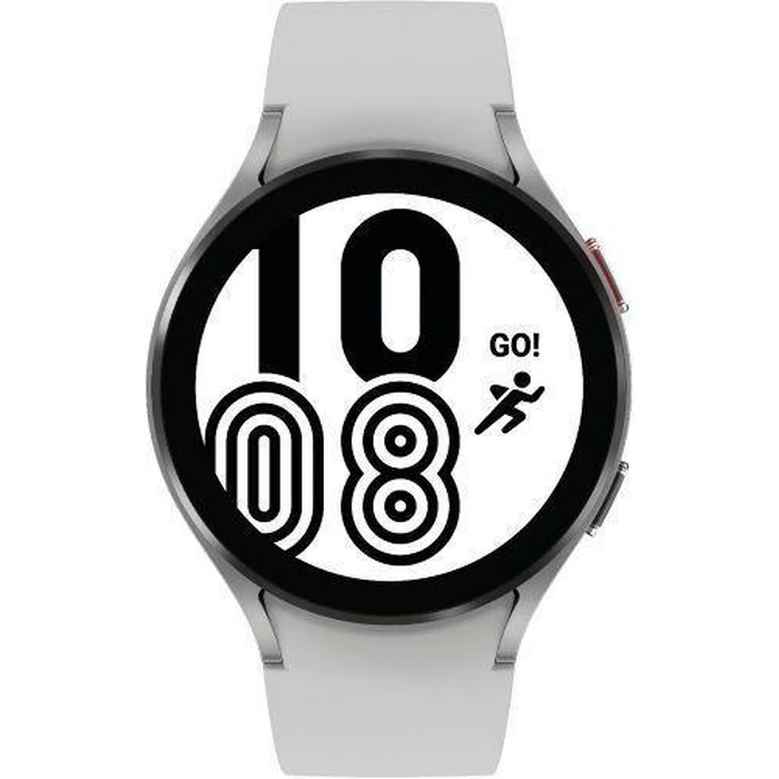 Samsung Galaxy Watch4 (Bluetooth) - 16GB - 40mm - Silver Aluminum Case with Silver Fluoroelastomer Sport Band by Samsung - Refurbished - Excellent condition - US$45.98