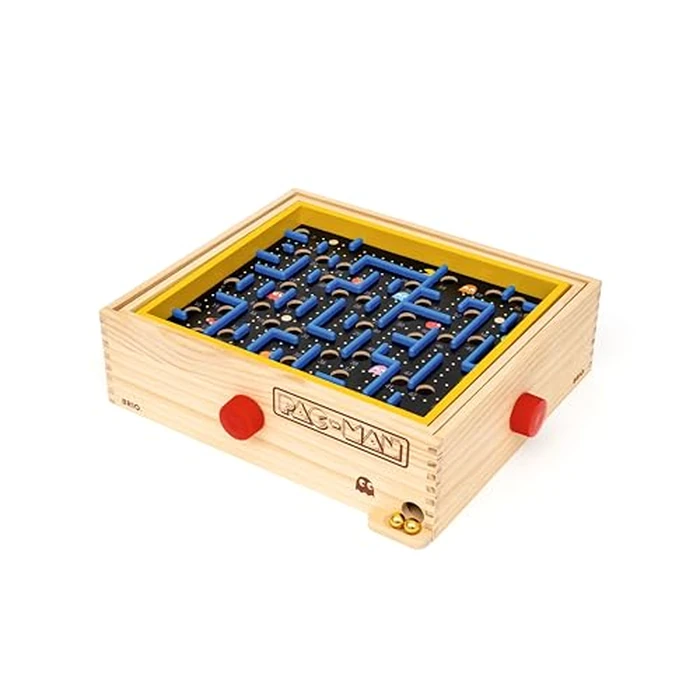 BRIO - 34065 PAC-Man Labyrinth Game | Classic Wooden Games for Kids Aged 6 Years Up by BRIO - Used - Acceptable condition - CA$35.45