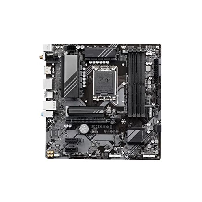 GIGABYTE B760M DS3H AX (LGA 1700/ Intel/ B760/ M-ATX/ DDR5/ 2* M.2/ PCIe 4.0/ USB 3.2 Gen 2 Type-C/WiFi 6E/ 2.5GbE LAN/Q-Flash Plus/PCIe EZ-Latch/Motherboard) by GIGABYTE - Image 2