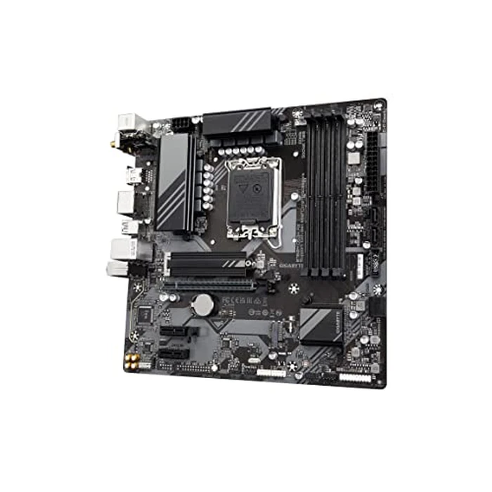 GIGABYTE B760M DS3H AX (LGA 1700/ Intel/ B760/ M-ATX/ DDR5/ 2* M.2/ PCIe 4.0/ USB 3.2 Gen 2 Type-C/WiFi 6E/ 2.5GbE LAN/Q-Flash Plus/PCIe EZ-Latch/Motherboard) by GIGABYTE - Image 4