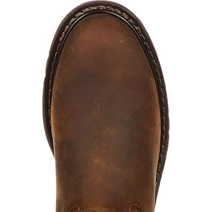 ROCKY Original Ride Roper Western Boot, Trail Brown, Size 11.5(W) by ROCKY - Image 2