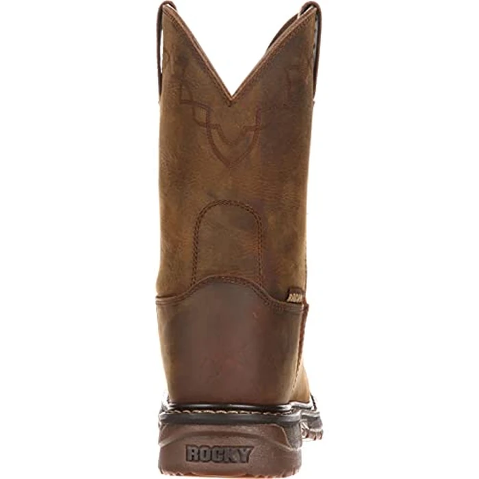 ROCKY Original Ride Roper Western Boot, Trail Brown, Size 11.5(W) by ROCKY - Image 5