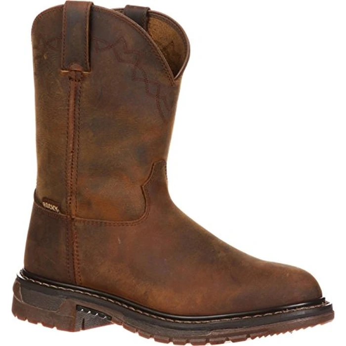 ROCKY Original Ride Roper Western Boot, Trail Brown, Size 11.5(W) by ROCKY - Image 7