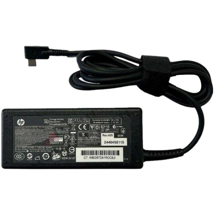 HP USB-Type-C Charger AC Adapter - Black by HP - Refurbished - Good condition - CA$40.98