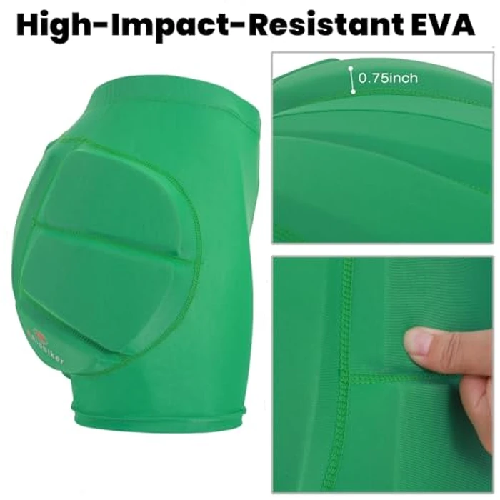 Kids Hip Butt Protection Pads Shorts, Youth Child 3D Tailbone Protective Padded Short Pants for Hockey Roller Skating Skateboarding Scooter Skiing Skating Snowboard (Pink, Small) by RIDBIKER - Image 7