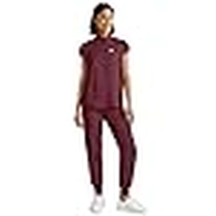 Eadflie Scrubs for Women Set - Stretch Medical Uniform Scrubs - Slim Fit Top & Cargo Pant Scrubs Set with 11 Pockets for Nurse Esthetician Workwear - (Burgundy/L) by Eadflie - Image 3