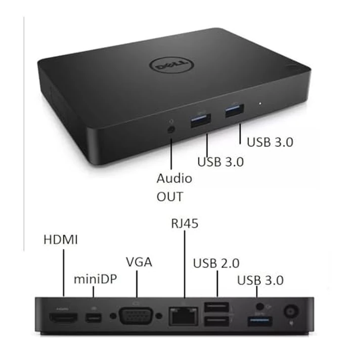 Dell Computer 450-AFGM Dock Wd15 W/ 130w Adpt (Renewed) by Dell - Image 6