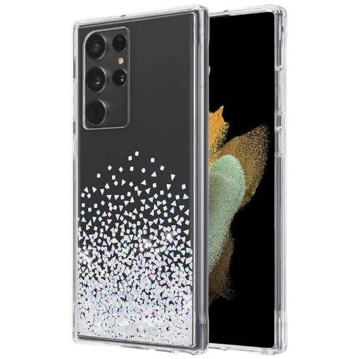 Case-Mate Twinkle Ombre Phone Case for Galaxy S22 Ultra - Twinkle Diamond by Case-Mate - Refurbished - Brand New condition