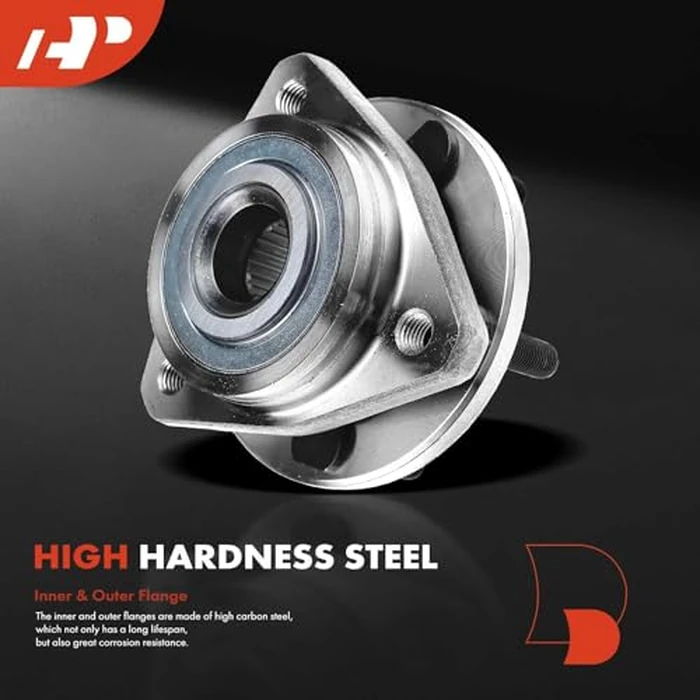 A-Premium 2 x Front Wheel Bearing and Hub Assembly Compatible with Chrysler Sebring Convertible/Sedan 96-06, Cirrus 95-00, Dodge Stratus Sedan 95-06, Plymouth Breeze 96-00 by A-premium - Image 4