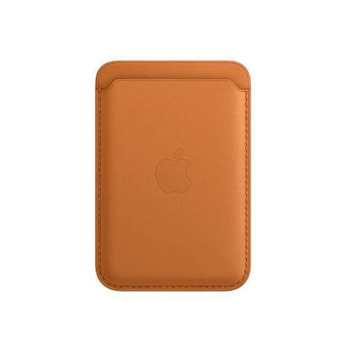 Apple iPhone Leather Wallet with MagSafe - Golden Brown by Apple - Image 1