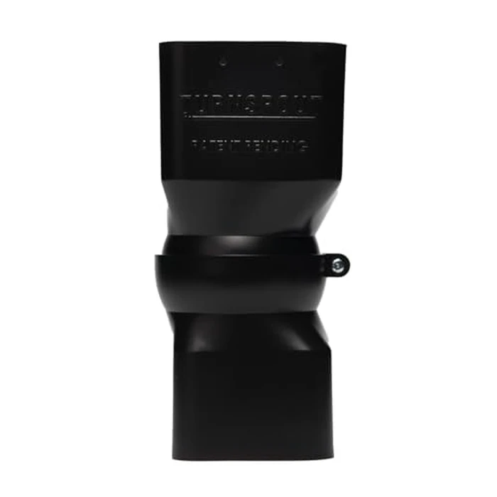 TurnSpout Directional Downspout Connector Black - Fits 3”x 3” downspouts by TURNSPOUT - Used - Acceptable condition - CA$9.66
