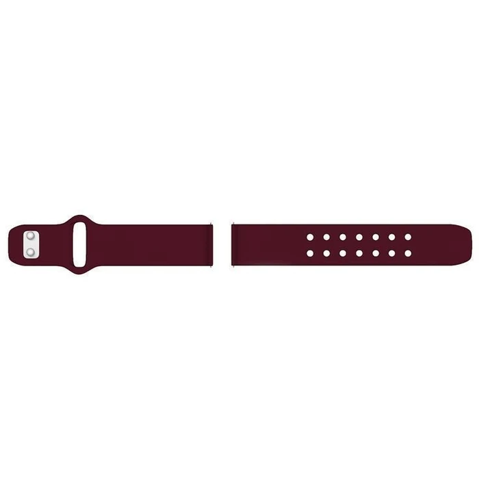 Samsung Quick Change Silicone Sport Band 20mm - Maroon by Samsung - Image 2