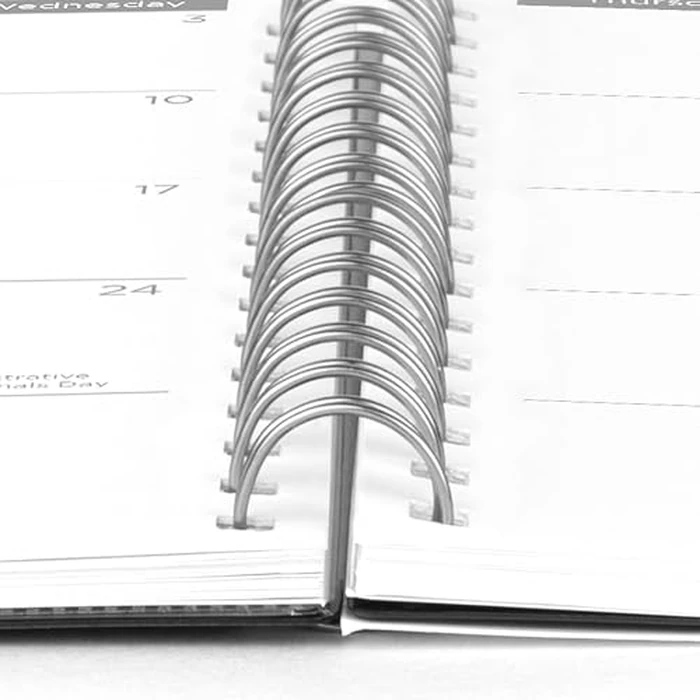 Mead 2026 Planner, Weekly & Monthly, 15-Month, 5-1/2" x 8-1/2", Small, Basic, Black (CRW4200526) by Mead - Image 6