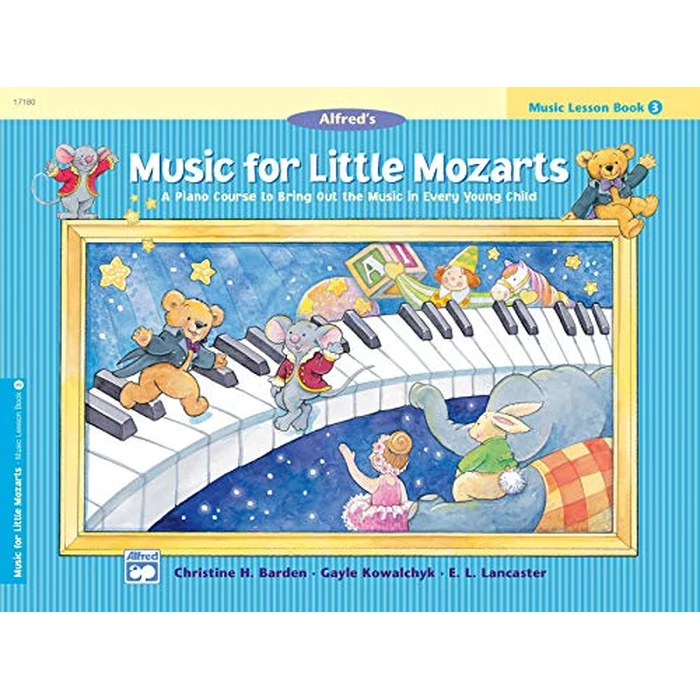 Music for Little Mozarts: Music Lesson Book 3 by Alfred Music - Used - Good condition