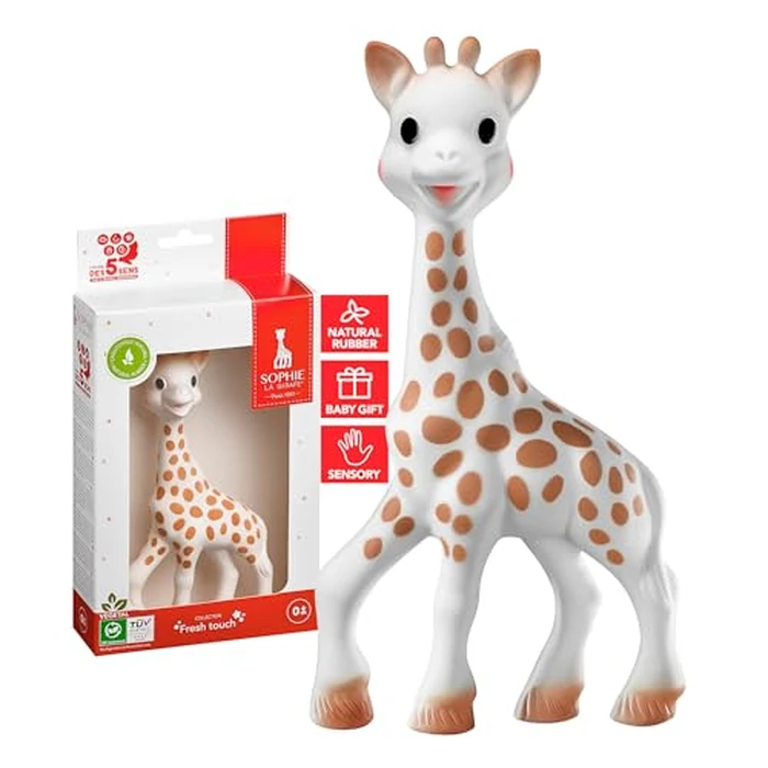 Vulli Sophie The Giraffe Teether, Brown/White by Sophie la girafe - Image 1