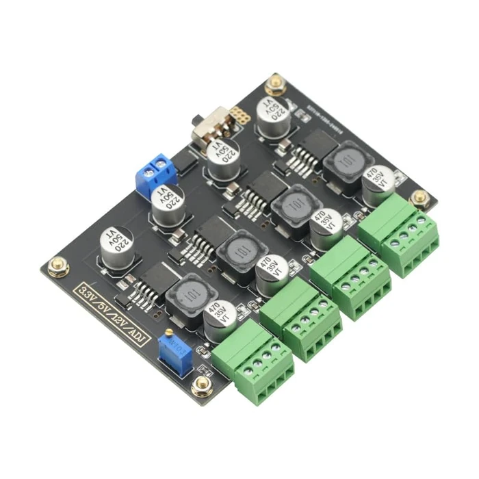 LM2596 Multi Channel Switching Power Supply 3.3V/5V/12V/ADJ Adjustable Voltage Output Power Supply Module by GODIYMODULES - Image 1