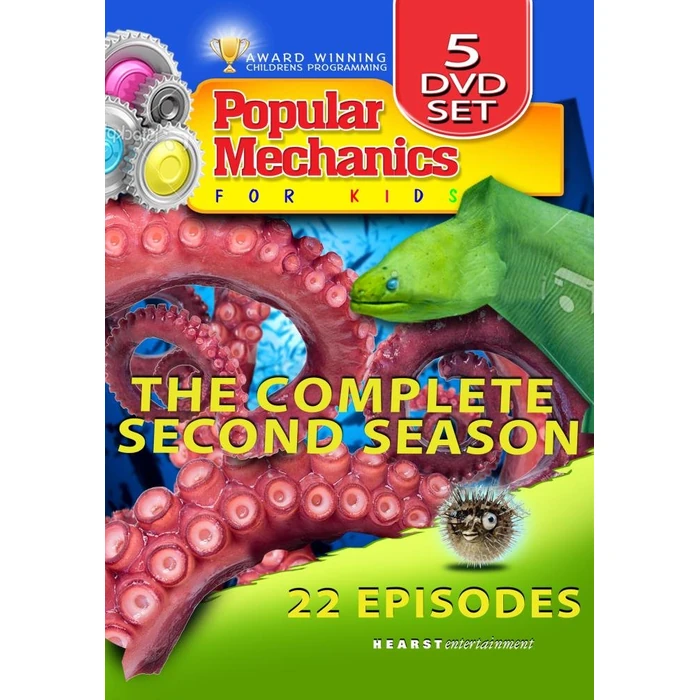 Popular Mechanics For Kids - The Complete Second Season - 5 DVD Set (Amazon.com Exclusive) by Fisher Klingenstein Films - Image 1