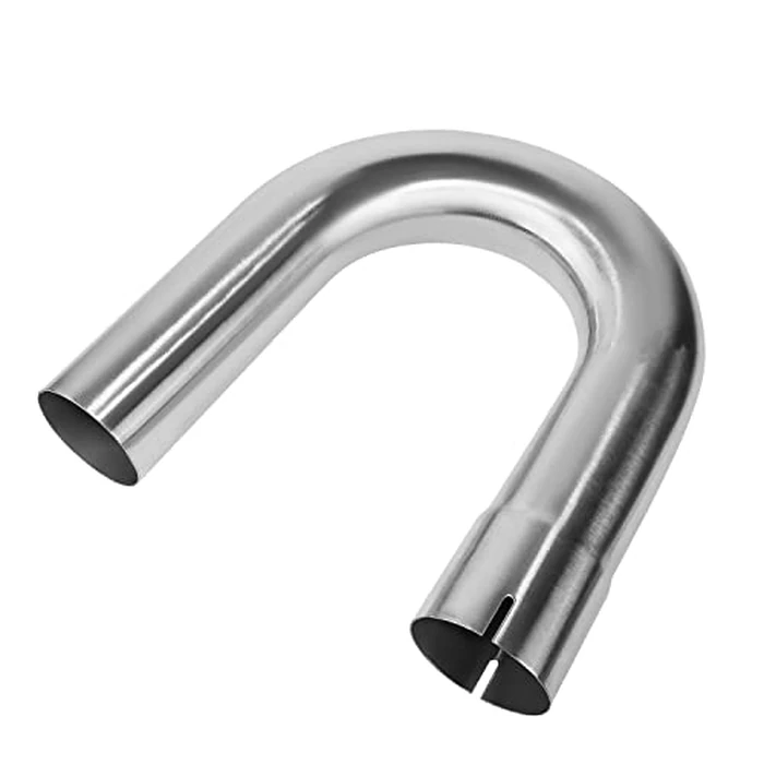 DNA MOTORING ZTL-PP-30-180-SS 180 Degree U-Bend DIY Custom Mandrel Exhaust Tubing,3" OD,Universal Fit,Polished Finish by DNA MOTORING - Image 5