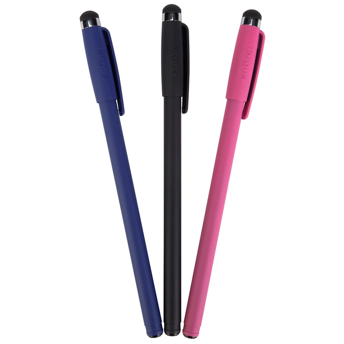 Targus Combination Stylus and Ink Pen for iPad, Tablets and Other Touch Screen Devices, 3 Pack (AMM0601TBUS) by Targus - Image 2