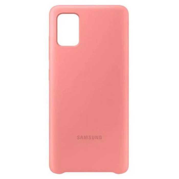 Samsung Silicone Phone Cover for Galaxy A51 LTE - Pink by Samsung - Refurbished - Brand New condition