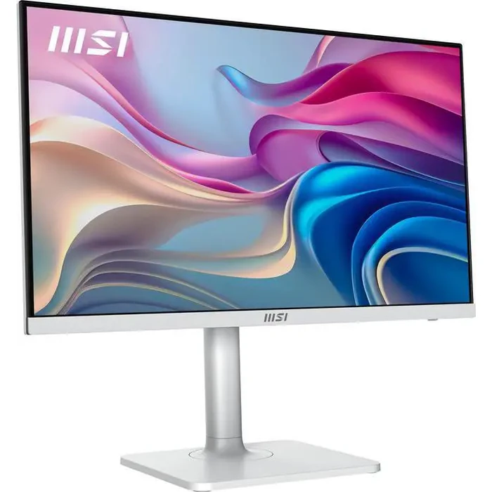 MSI 27" UHD 4K 60Hz IPS Adaptive Sync HDR400 USB-C PIP Built-in Speaker White Computer Monitor with Height Adjustable, Swivel, Pivot & Tilt Stand by MSI - Image 7