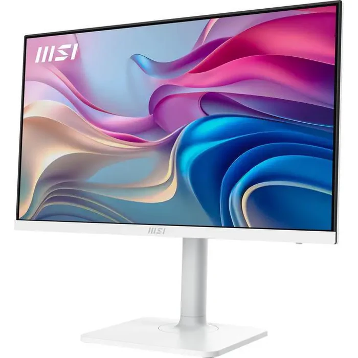 MSI 27" UHD 4K 60Hz IPS Adaptive Sync HDR400 USB-C PIP Built-in Speaker White Computer Monitor with Height Adjustable, Swivel, Pivot & Tilt Stand by MSI - Image 8