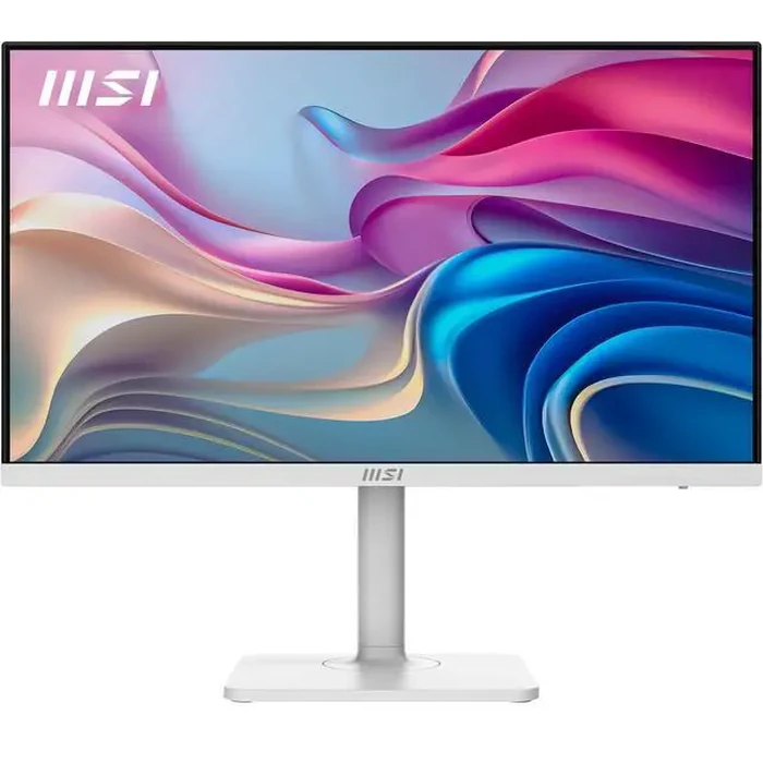 MSI 27" UHD 4K 60Hz IPS Adaptive Sync HDR400 USB-C PIP Built-in Speaker White Computer Monitor with Height Adjustable, Swivel, Pivot & Tilt Stand by MSI - Image 3